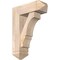 Ekena Millwork Balboa Arts and Crafts Smooth Bracket w/ Offset Brace, Douglas Fir, 7 1/2"W x 22"D x 30"H BKT0806X22X30BOA03SDF - alternate 1